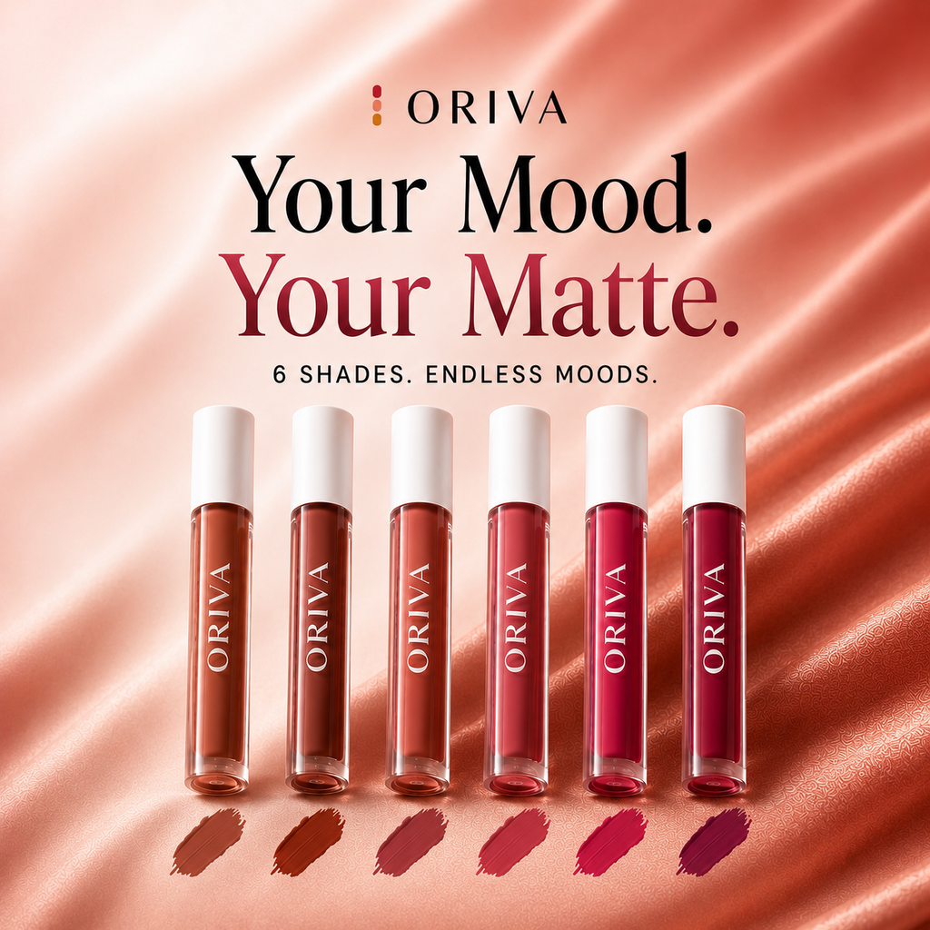 ORIVA Matte Finish Liquid Lipstick