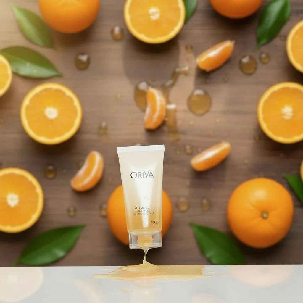 Oriva Vitamin C Face Wash 100g - Refresh and Revitalize Your Skin